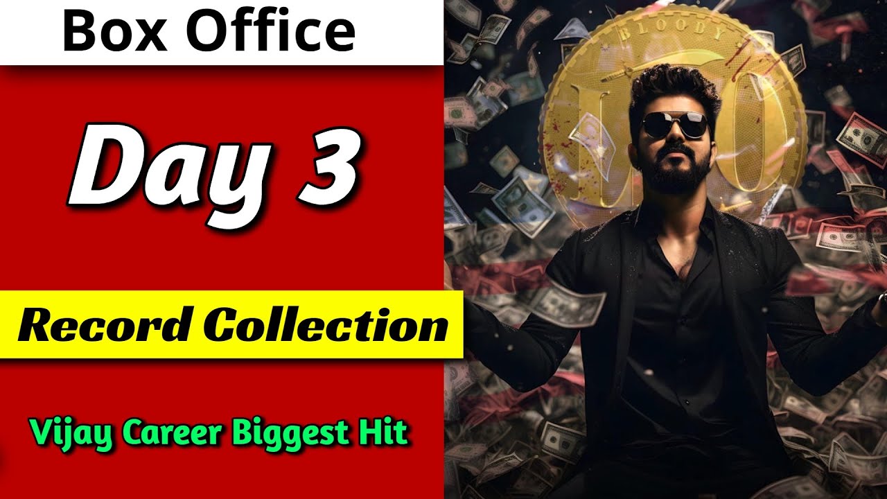 Leo Box Office Collection Day 3 | Vijay, Lokesh Kanagaraj, Leo Collection