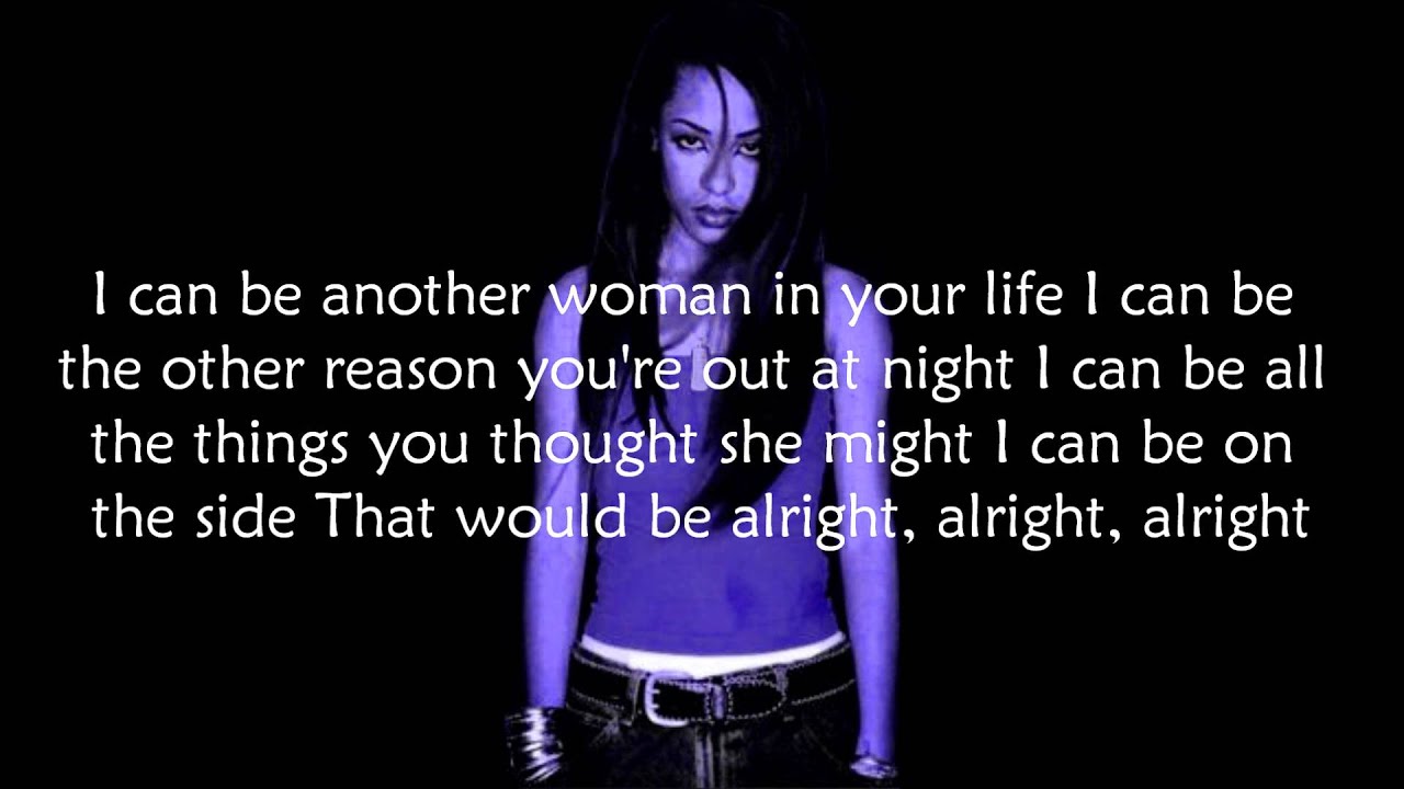 I Can Be - Aaliyah lyrics