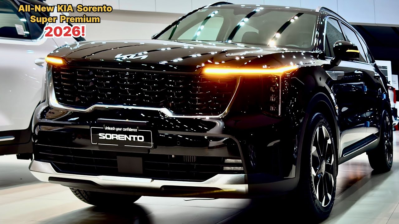 Całkowicie nowa Kia Sorento 2026! Wersja Super Premium: Nowa technologia, wyjątkowy komfort, funk...