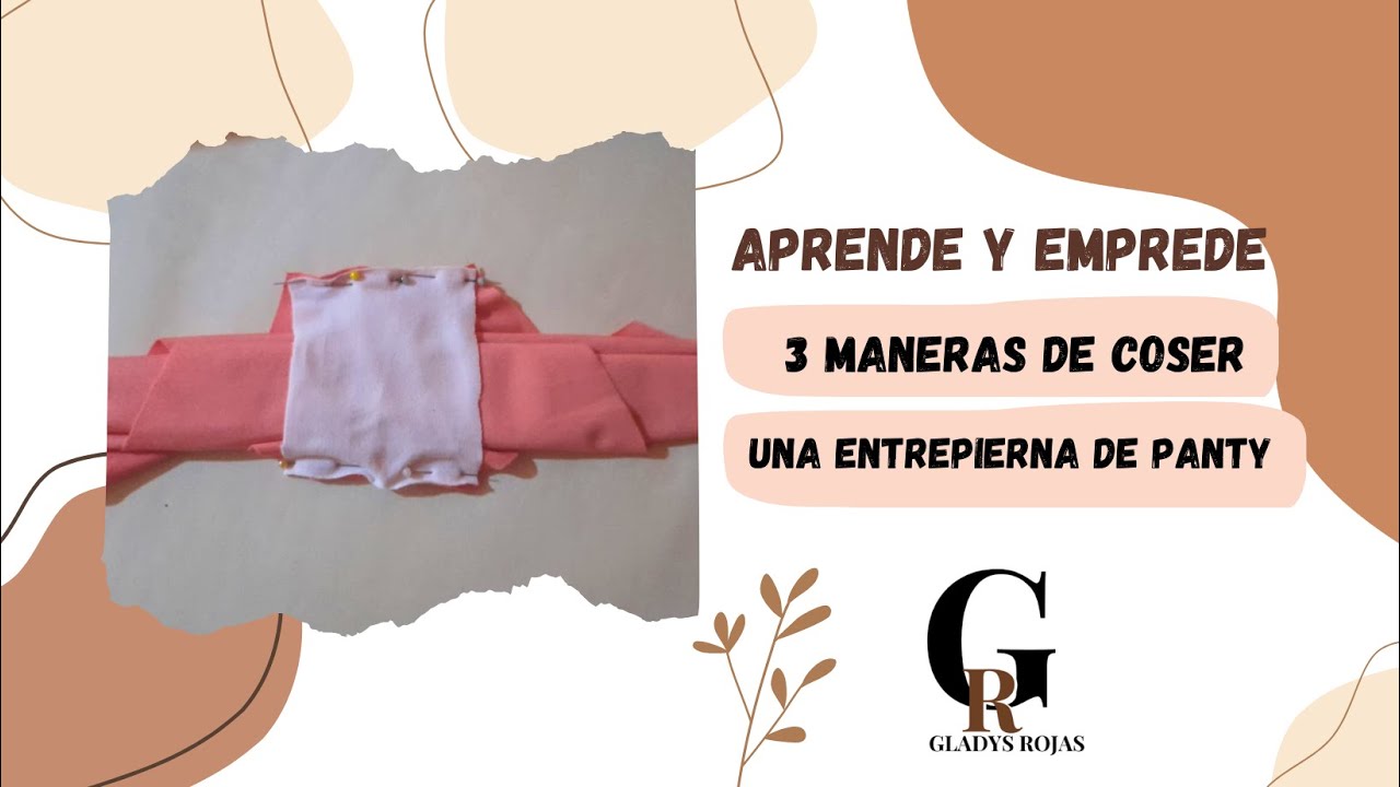 Conozca 3 formas de coser la entrepierna del panty #costurafacil #ropainterior  #hack