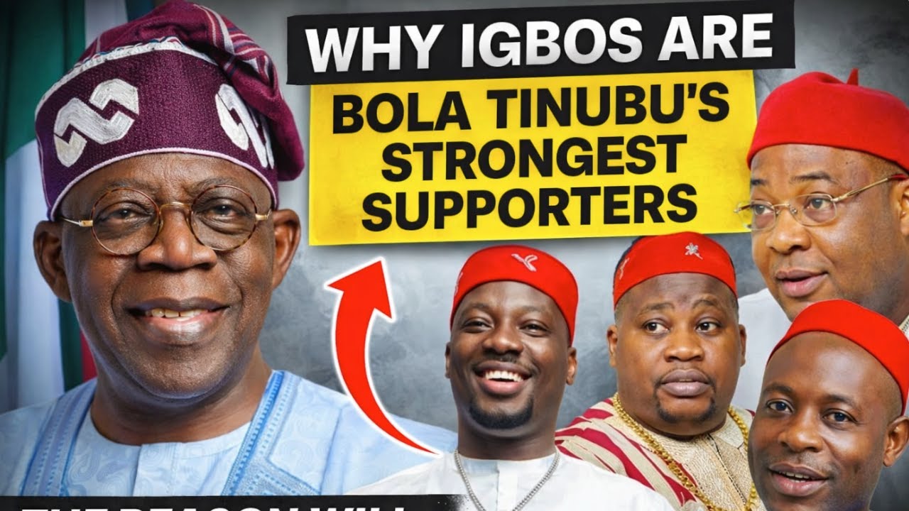 Why Igbos Are Bola Tinubu’s STRONGEST Supporters — The Reason Will Shock You 😳🔥”.