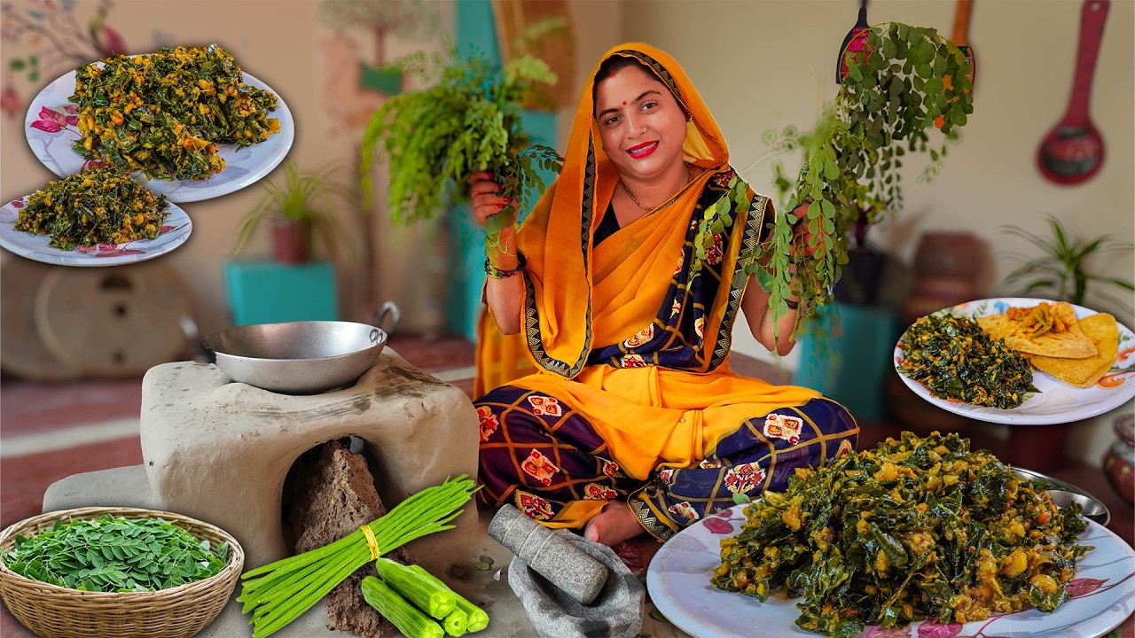 सेहत से भरपूर सहजन के पत्तों की सब्जी | Healthy Drumstick Leaves Sabji | सहजन रेसिपी