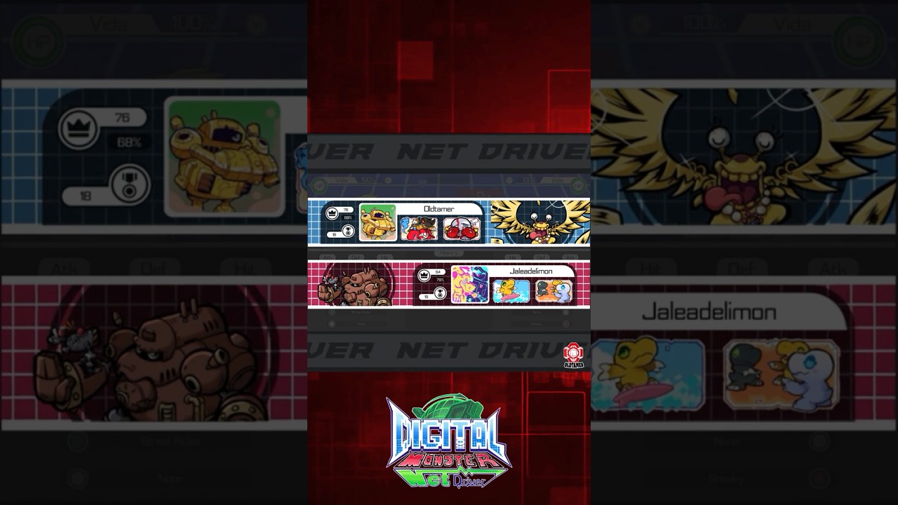 GoldNumemon VS Guardromon | Digital Monster: Net Driver | PVP