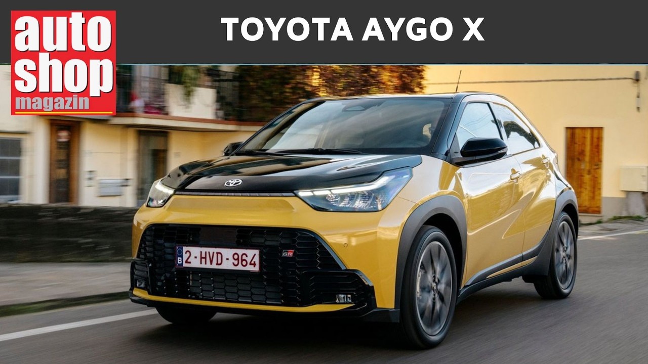 Toyota Aygo X - Nova maska, boje i sportski paket opreme ASM 1252