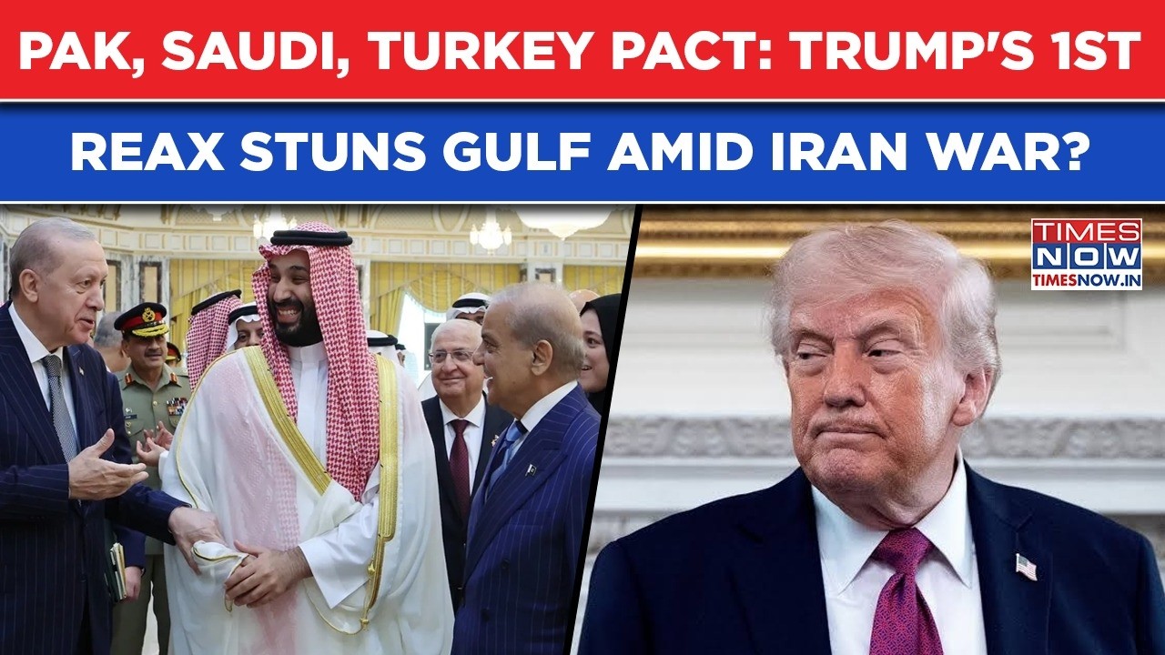 Pakistan, Saudi, Turkey Defence Pact: Trump's 1st Reaction Stuns Middle East, Israel Amid Iran War?