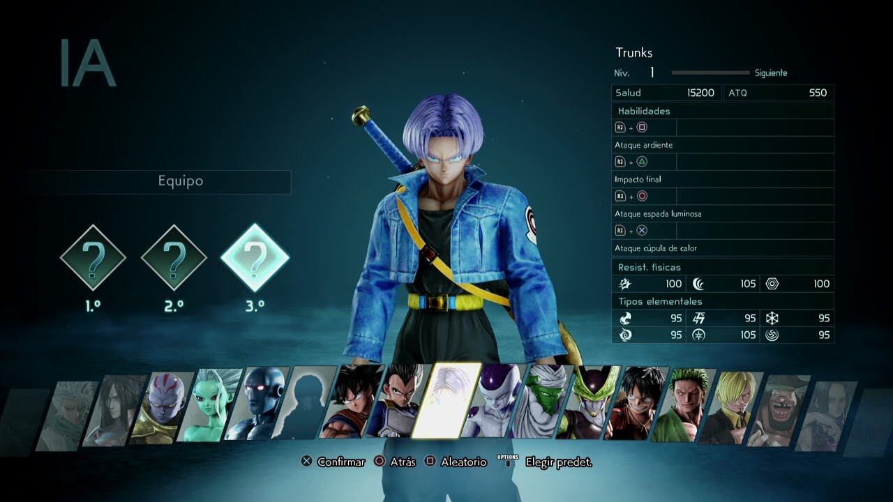Jump Force Random Battles (CPU VS CPU)