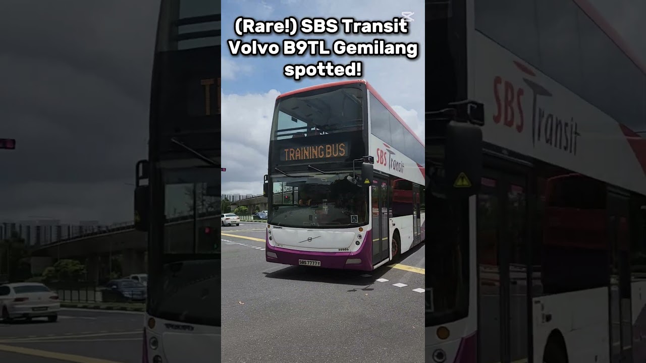 (Rare) SBS Transit Volvo B9TL Gemilang (SBS7777Y) Spotted!
