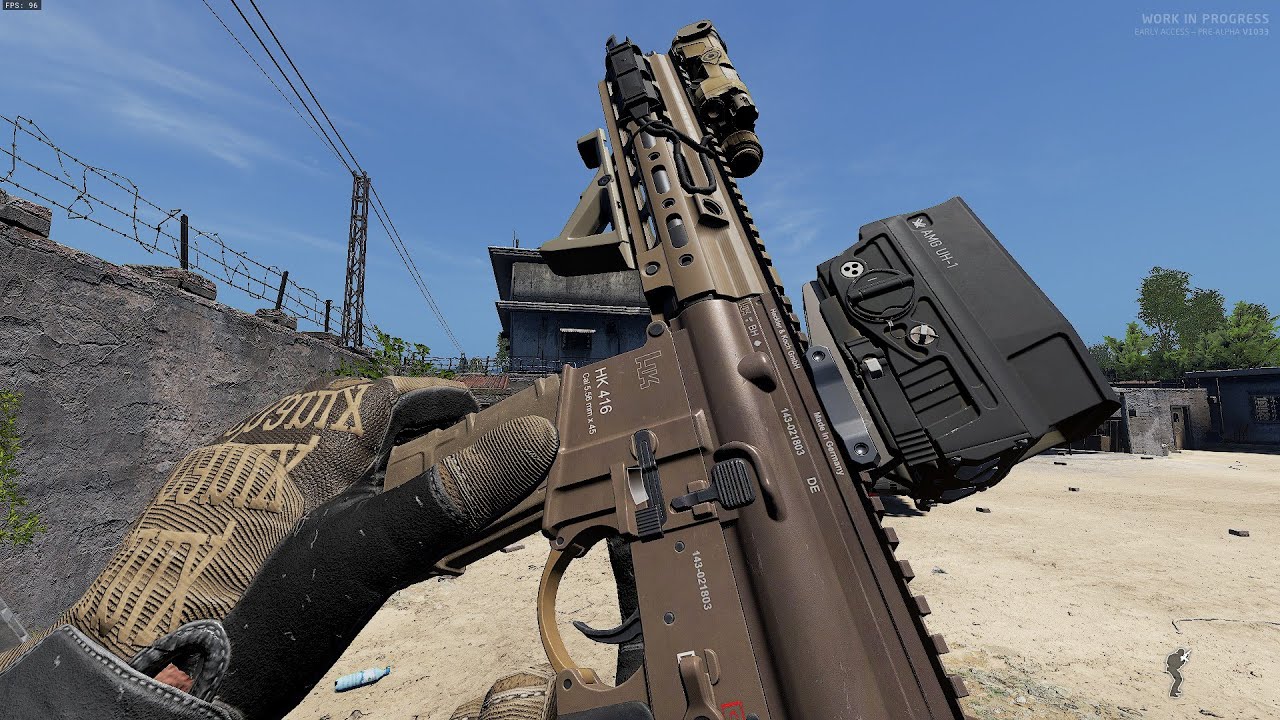 Ground Branch CAG HK416 Gameplay / Aggressive Gameplay