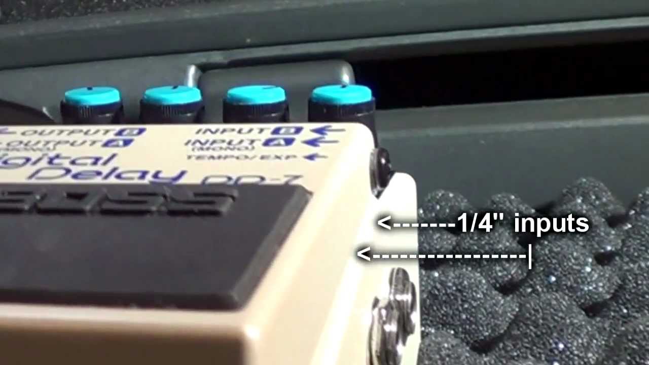 BOSS DD7 Digital Delay demo -Lee Wrathe