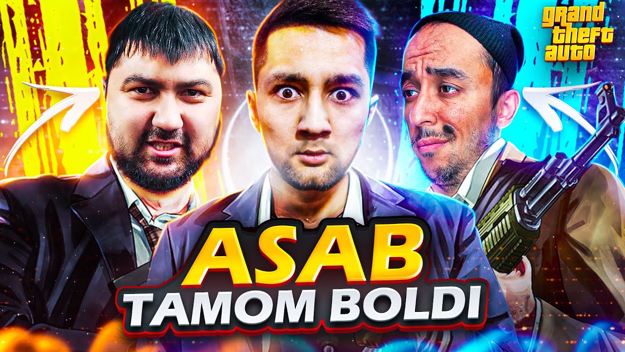 GTA5 ONLINE - ASAB TAMOM BO'LDI | UZLIDER #7