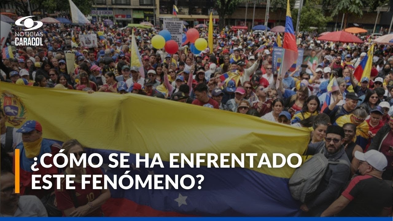Casi tres millones de venezolanos han cruzado la frontera y se han establecido en Colombia