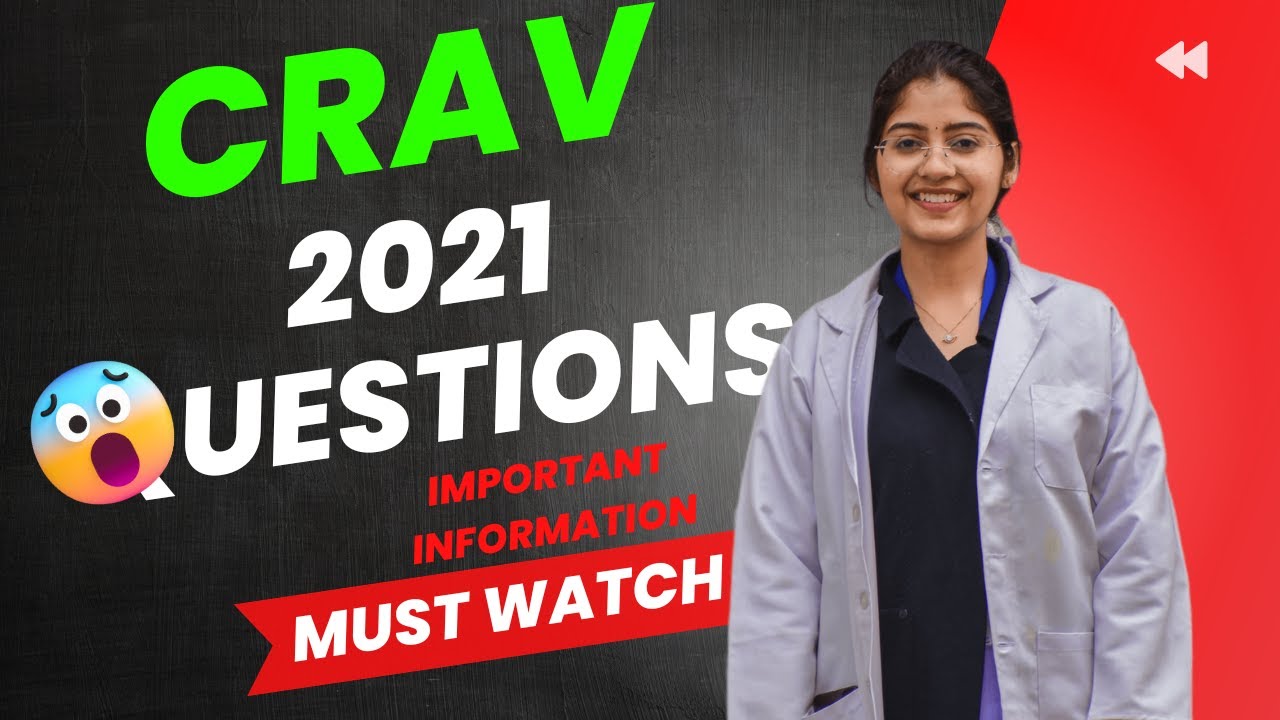 Part 1 CRAV Previous Year Questions | crav exam 2024 preparation | crav question Paper | AIIA Delhi