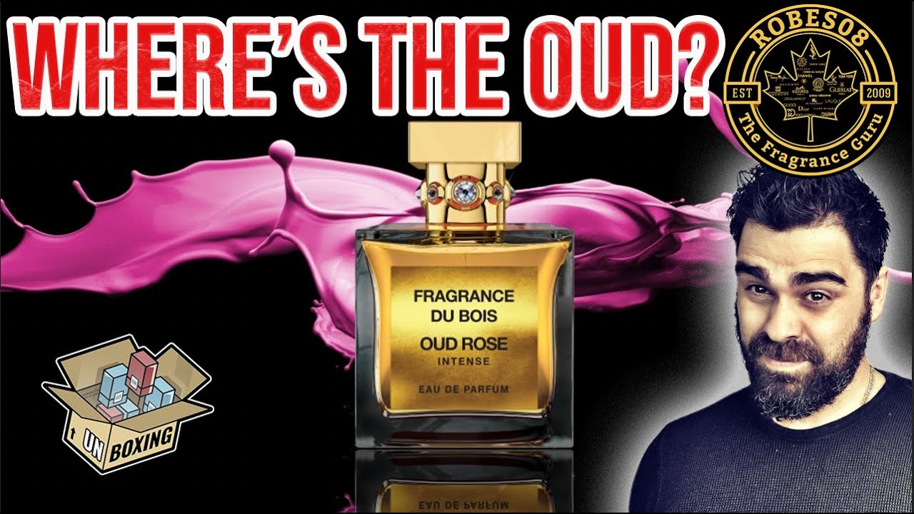 💸  Oud Rose Intense by Fragrance Du Bois | Unboxing Series 🎁 ROSE / FRUITY / SANDALWOOD
