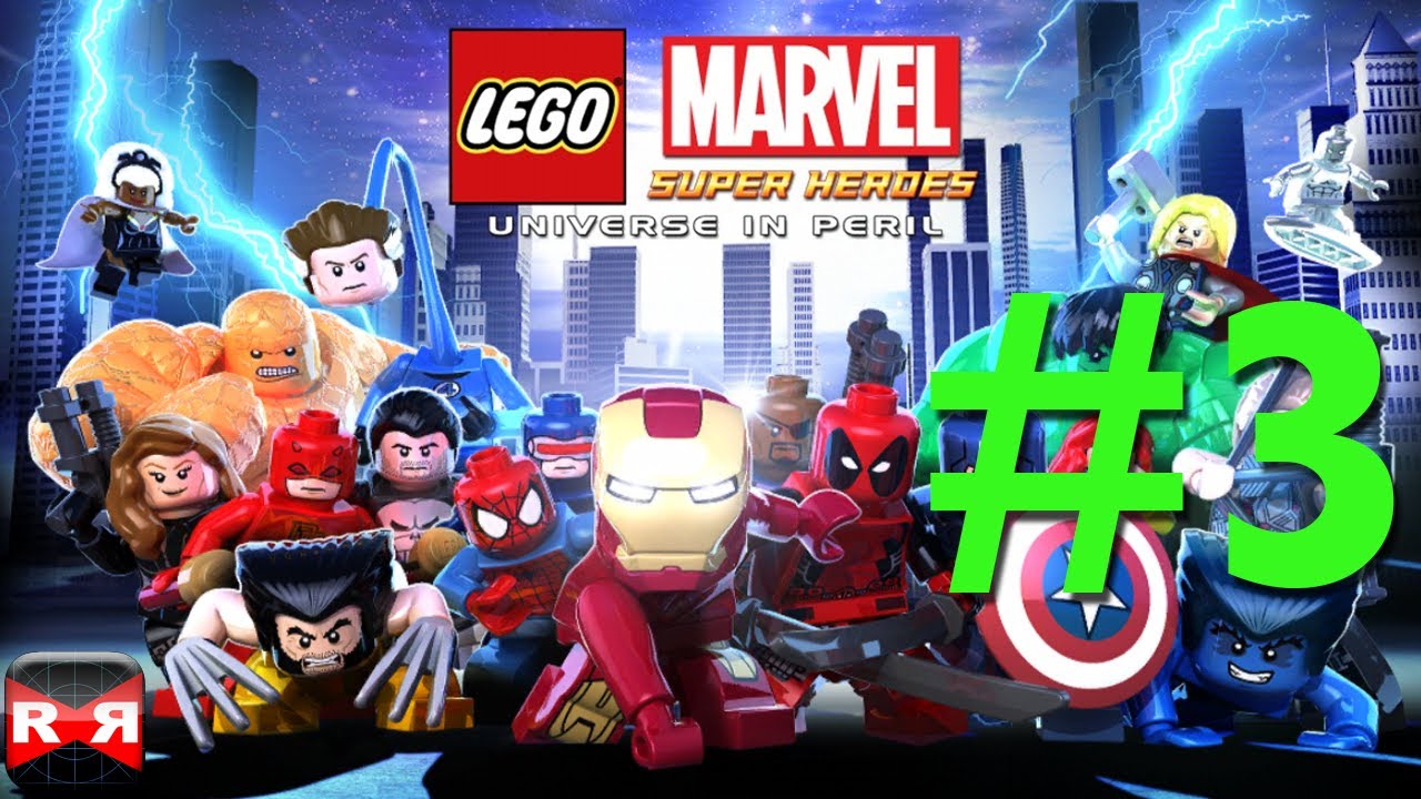 LEGO Marvel Super Heroes: Universe in Peril  - iOS -  Gameplay Walkthrough Part 3