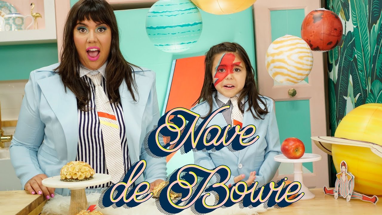 SOBREMESA DO DAVID BOWIE | DOMO DE CHOCOLATE BRANCO CARAMELIZADO COM BISCOITO DE BANANA