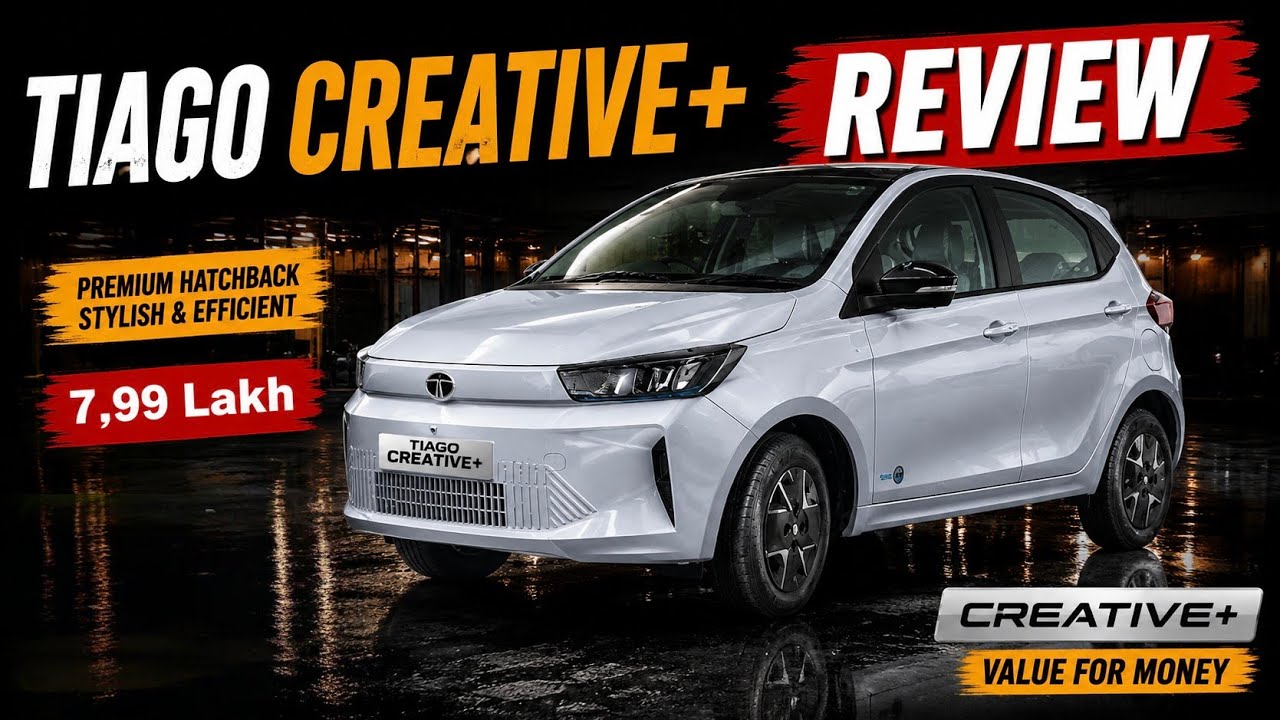 Tata Tiago EV Review 🔥 | Tiago Ev Creative Plus 24 | Tata Tiago EV Interior Features #tiago2026