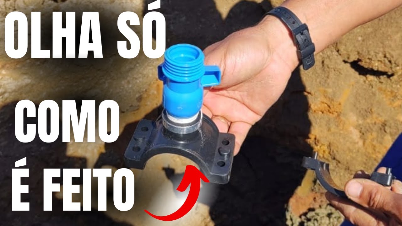 NINGUÉM SABIA-como é feito uma ligação de água