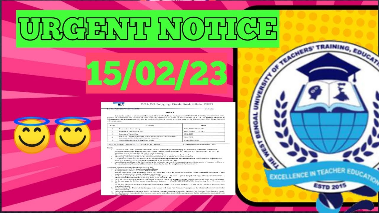 Wbuttepa URGENT notice published / Wbuttepa new notifications🔔