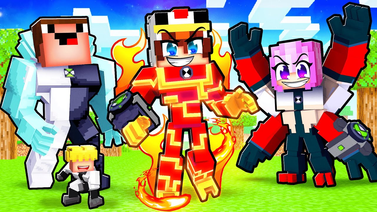Avoir une Vie de BEN 10 sur Minecraft !