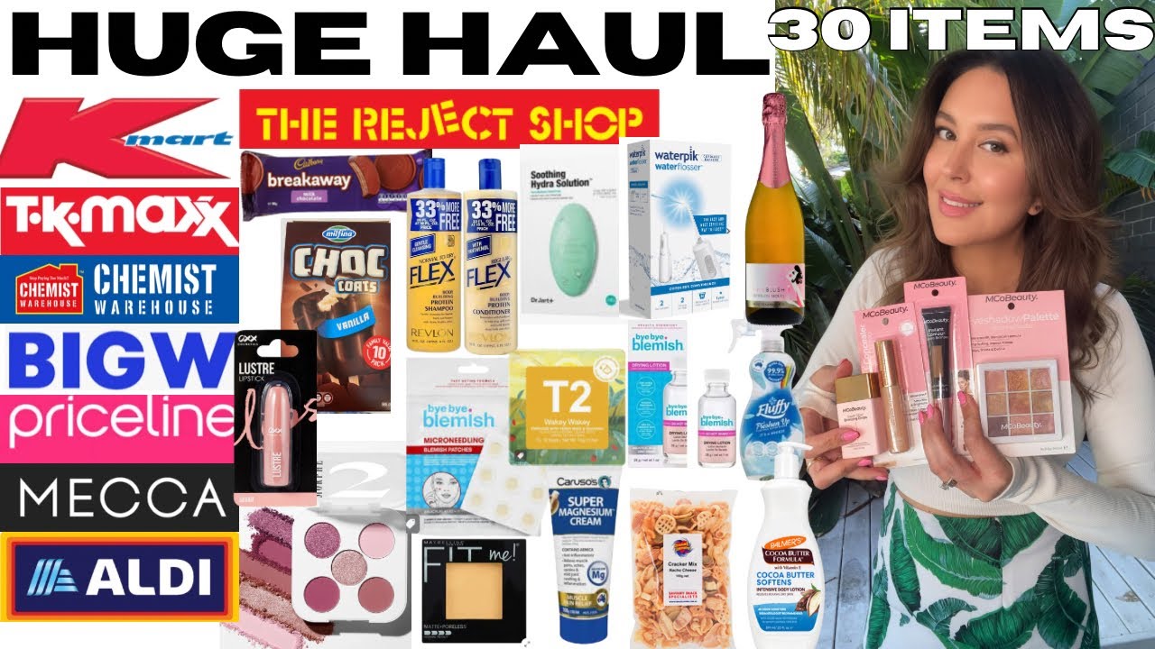HAUL KMART, BIGW, TK MAXX, PRICELINE, MECCA, CHEMIST WAREHOUSE ​⁠| Australian Womens Life And Style