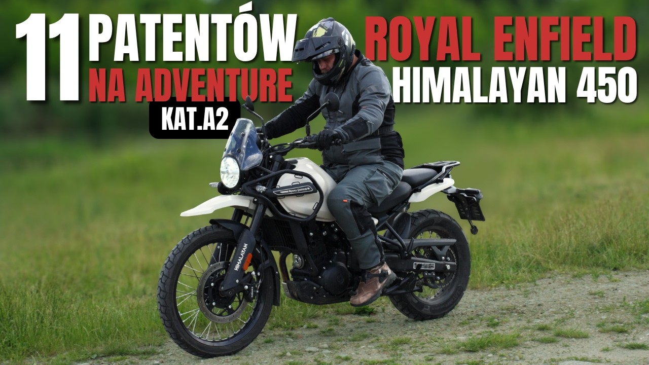 Royal Enfield Himalayan 450 - więcej niż motocykl retro? Testujemy! [11 patent&oacute;w na adventure A2]
