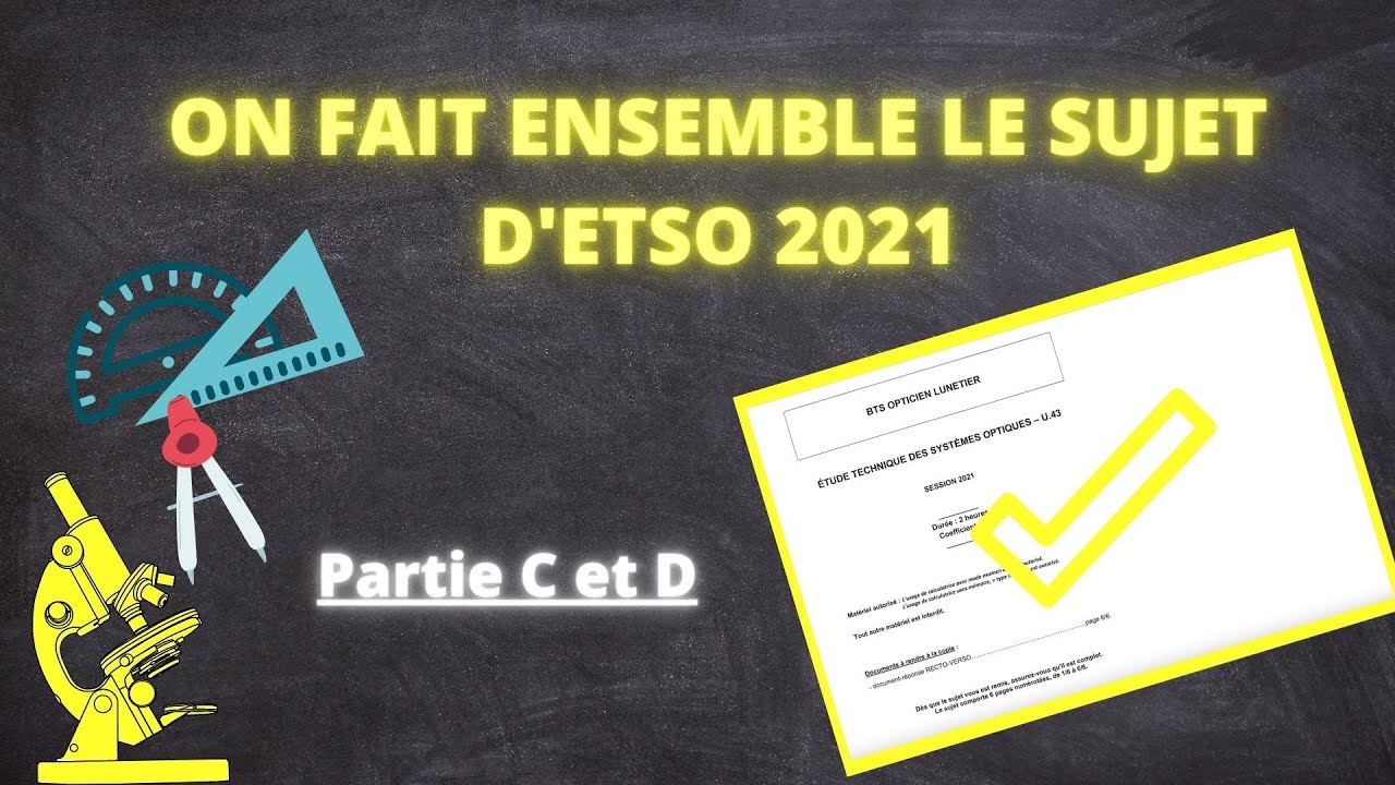 Correction sujet d'ETSO 2021 (Partie C et D)