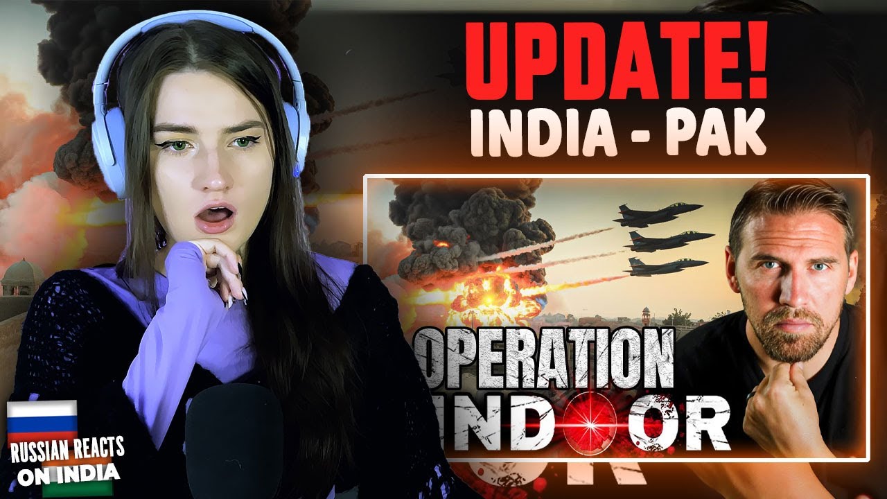 Russian Girl Reacts on India vs Pak Airstr*ke 2025 | Operation Sindoor