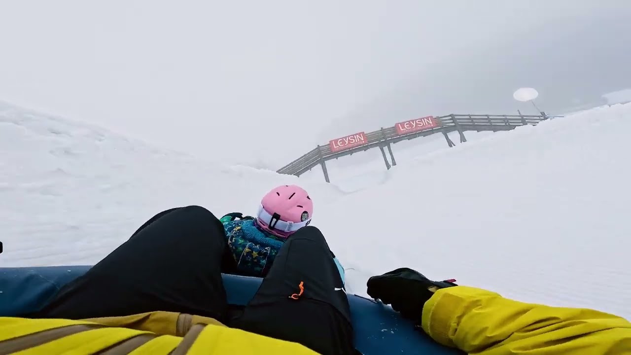 Toboggan fun 