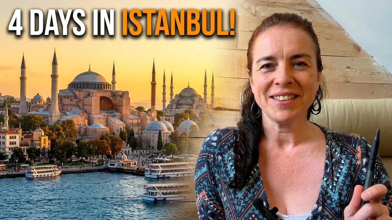 4 Days in Istanbul Turkiye 🇹🇷 | The Perfect Istanbul Itinerary + Hidden Gems