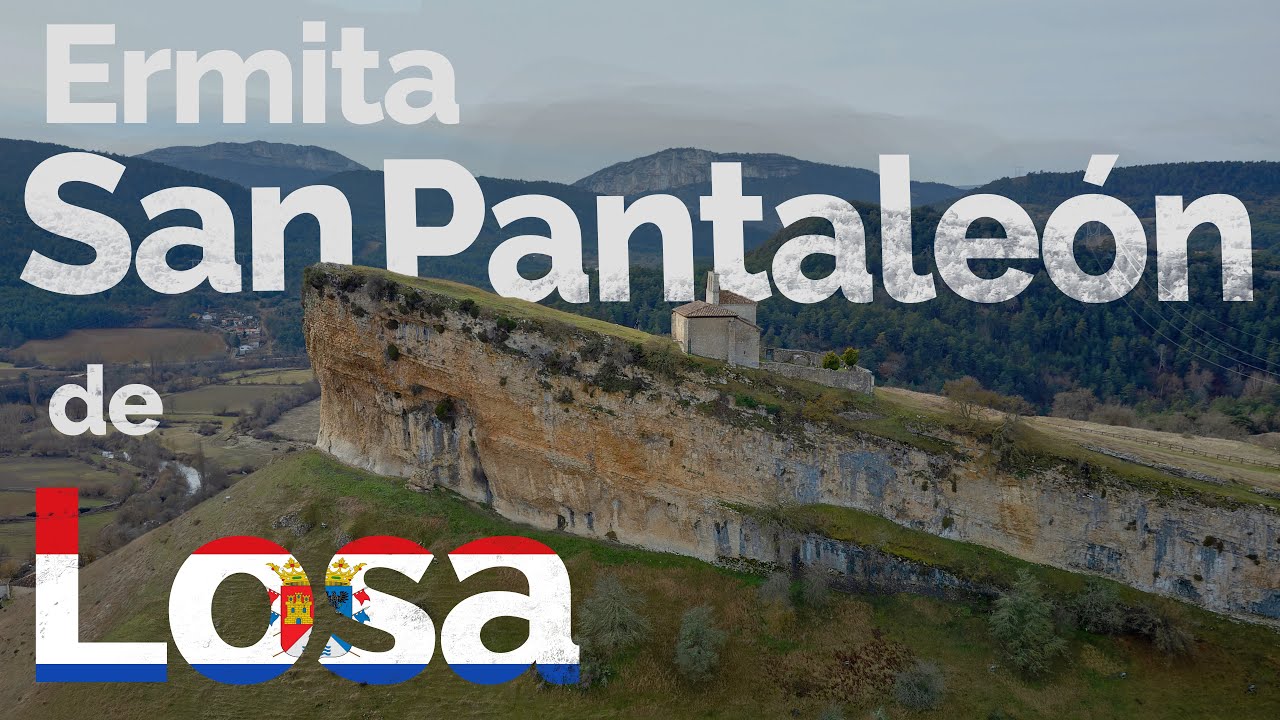 Ermita de San Pantaleon / Románico burgalés / Dji mini 2 footage / Valle de Losa
