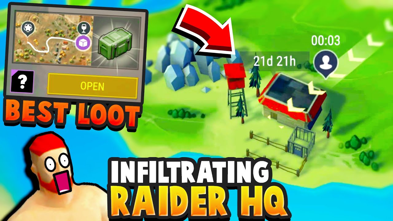 INFILTRATING the RAIDER HEADQUARTERS (New Supply Crates = OP) - Last Day on Earth Survival Season 15