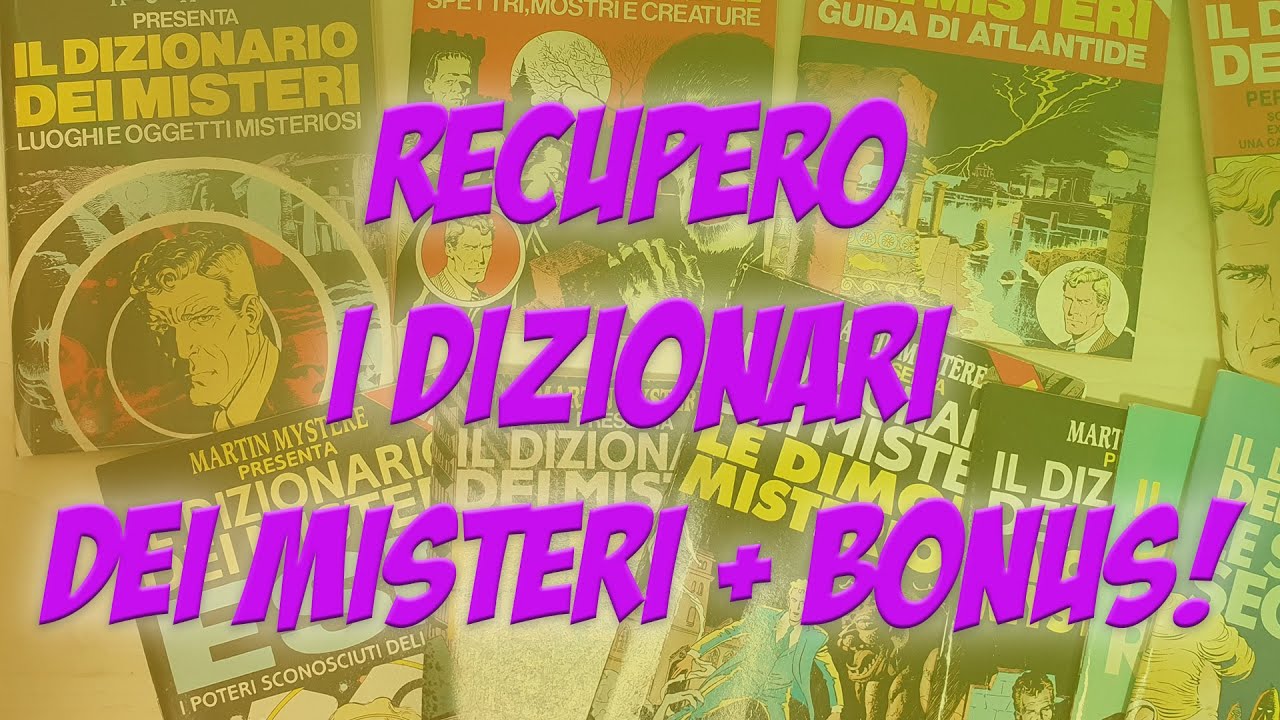 Recupero I Dizionari dei Misteri più Bonus!