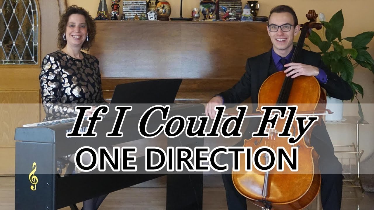 If I Could Fly - One Direction | Cello & Piano Cover by Duo Klachello + Sheet Music