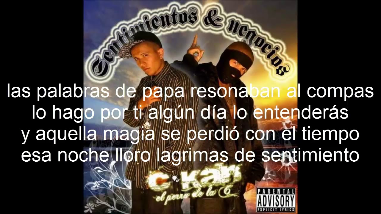 Lagrimas-C kan (Letra Oficial)