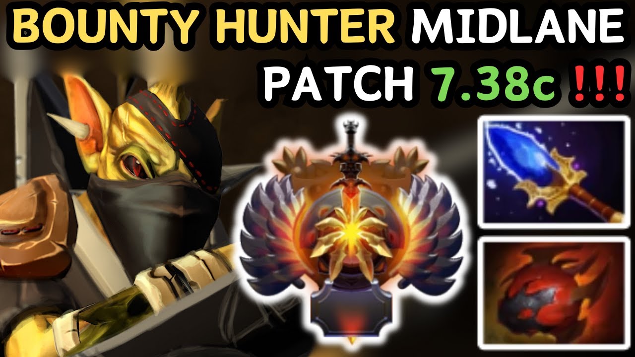 🔥 7.38c BOUNTY HUNTER Midlane IMMORTAL 🔥 Insane Play - Dota 2