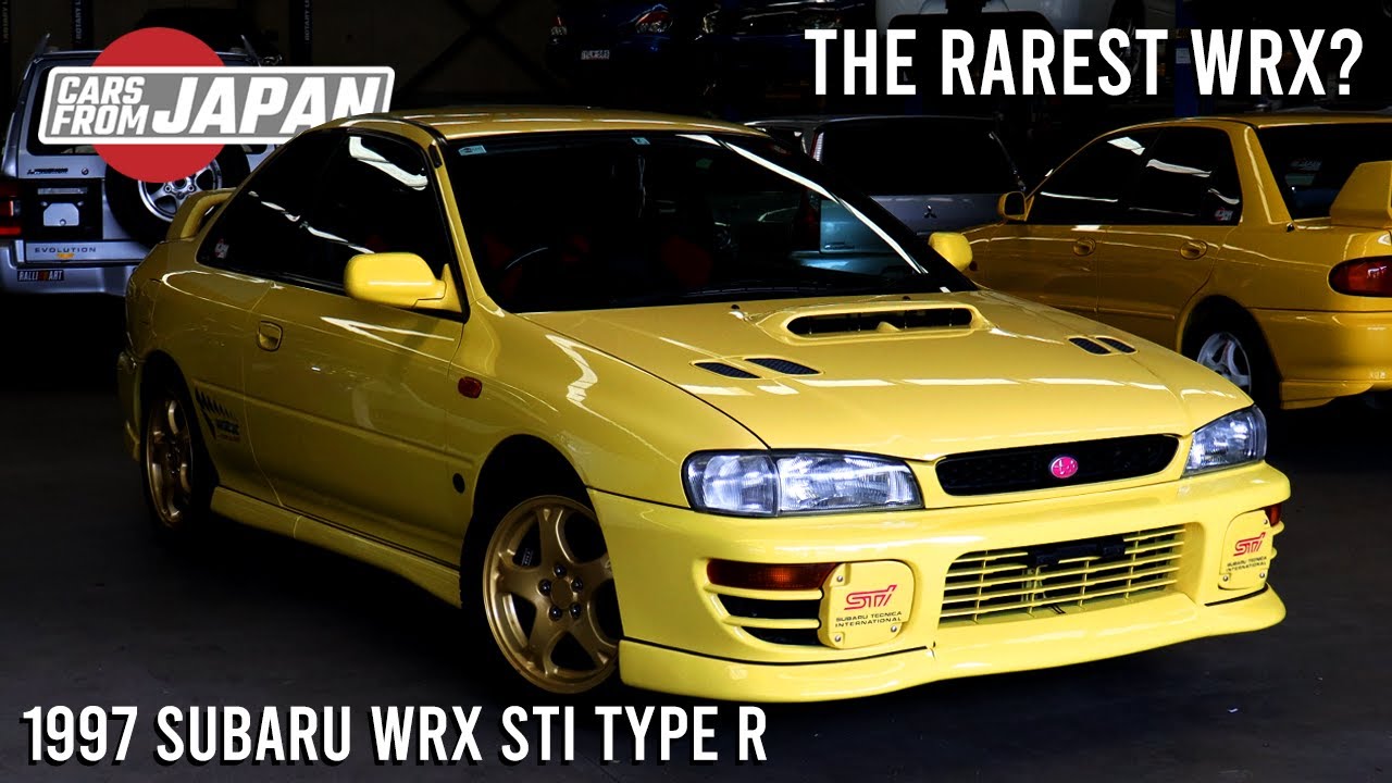 RAREST Subaru IMPREZA WRX STI GC8 COUPE ? | 1997 Chase Yellow STI Type R #cars #STI #subaru #jdm