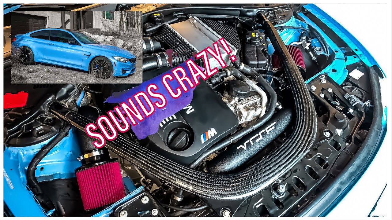 F82 BMW M4 - УСТАНОВКА ВОЗДУХОЗАБОРНИКА VRSF И КЛИПЫ ДЛЯ ЕГО КРЕПЛЕНИЯ. ЗВУЧИТ ТАК ХОРОШО!!!