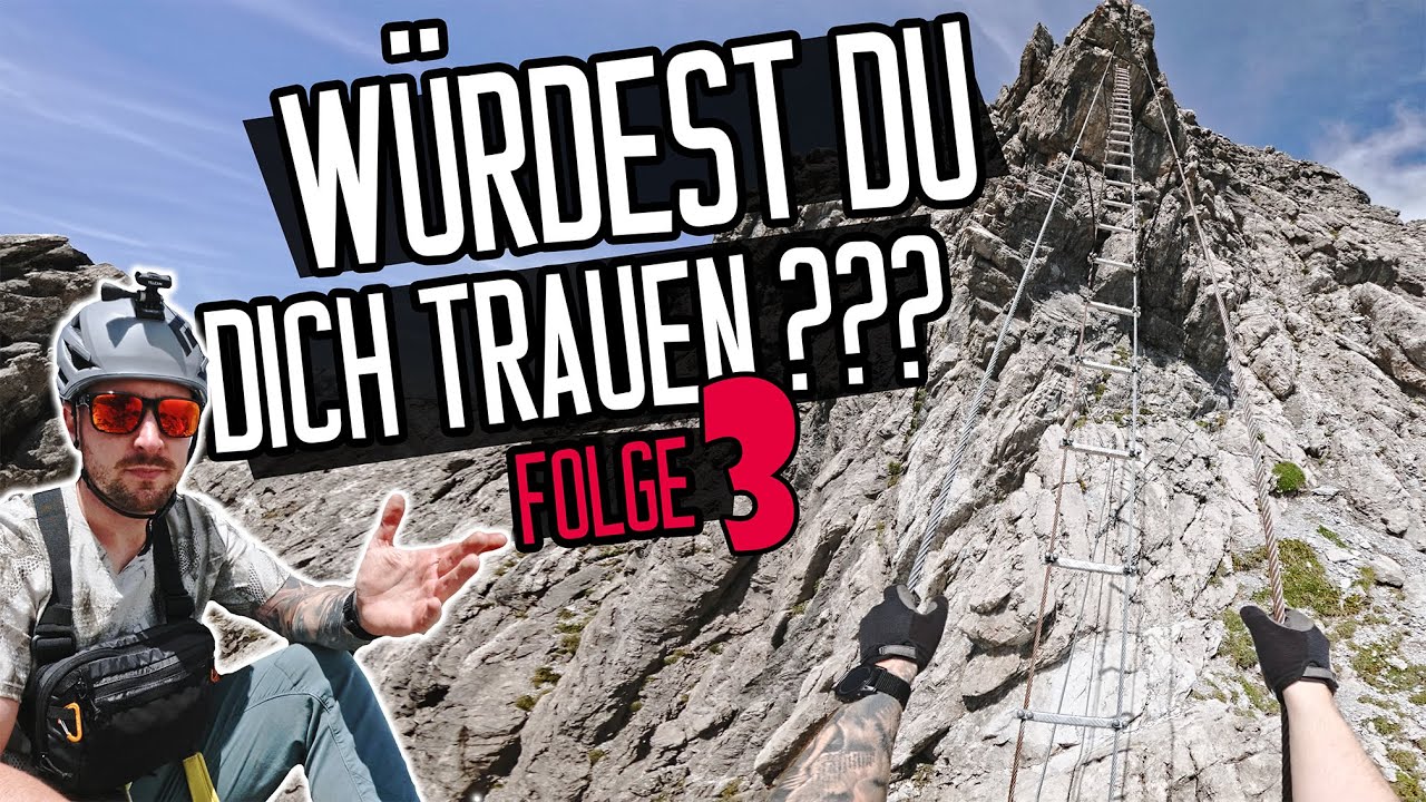 Saulakopf Klettersteig (D) – Diese Himmelsleiter ist nichts für schwache Nerven! 🥴