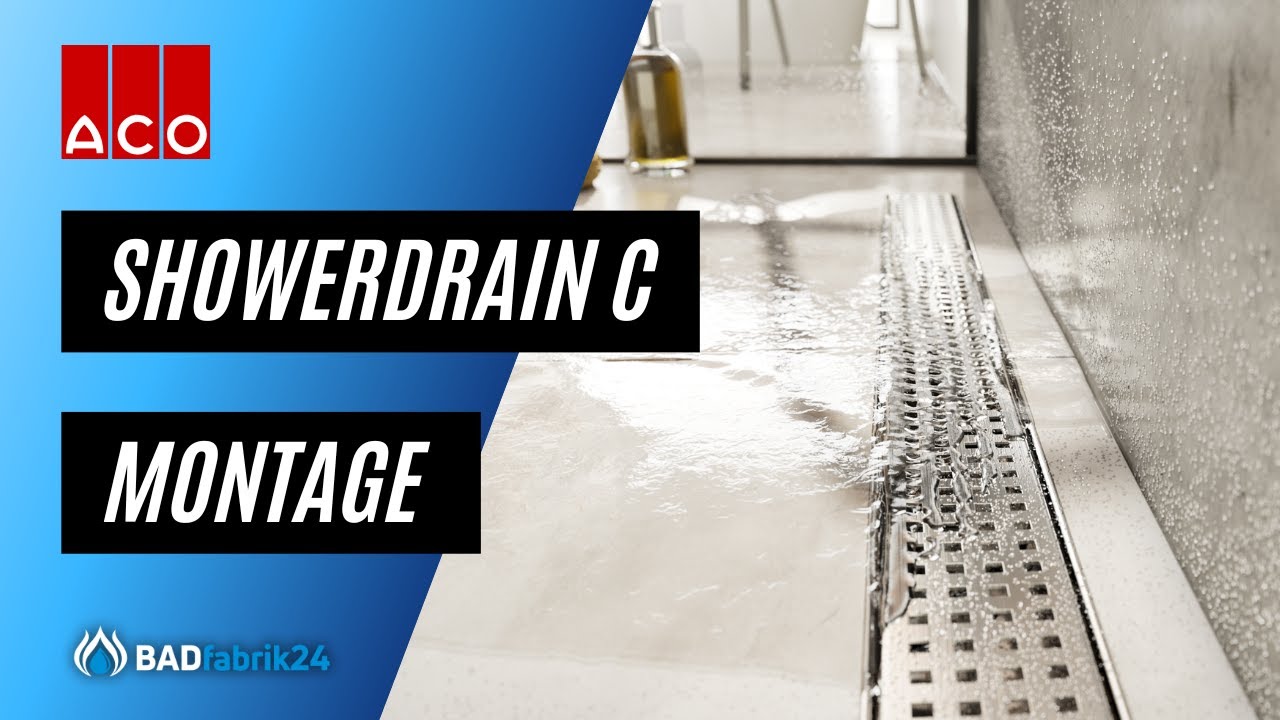 ACO ShowerDrain C Einbau