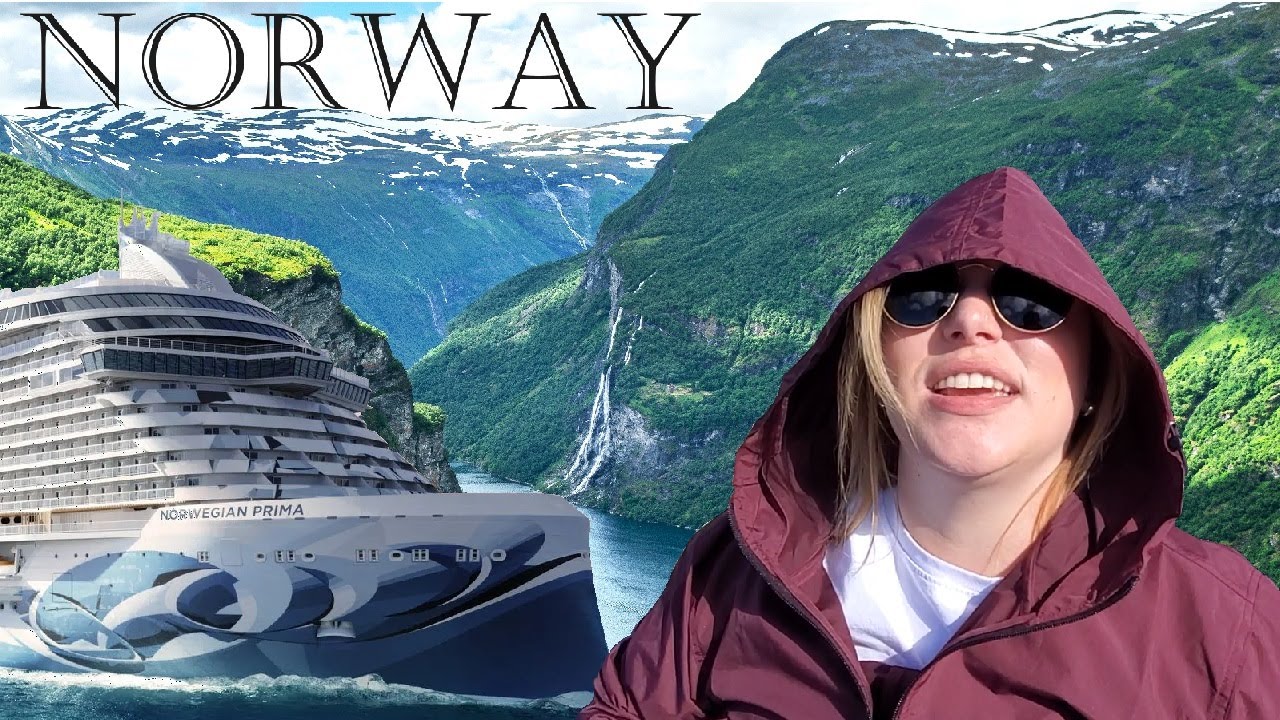 Cruising through a Norwegian Fjord and Climbing a Mountain! Norway on Norwegian Prima Cruise Ship!