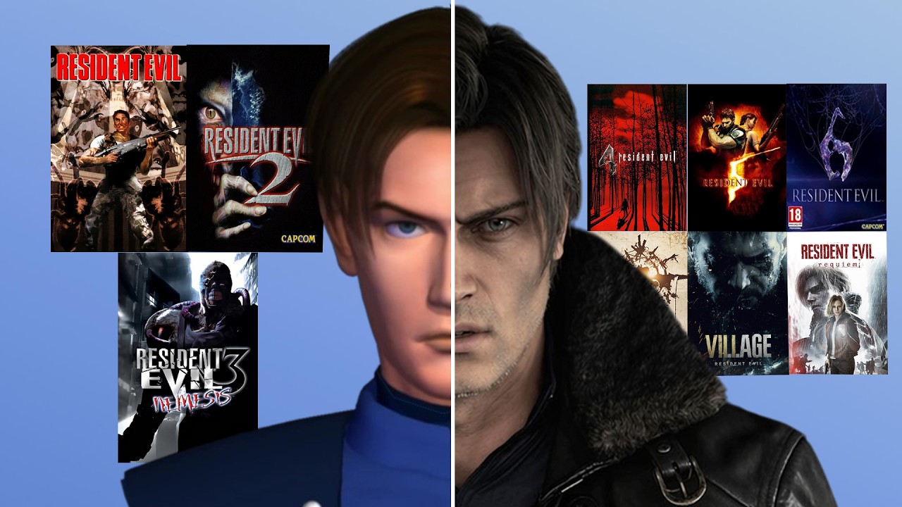 eu TERMINEI TODOS os jogos de RESIDENT EVIL em UMA SEMANA