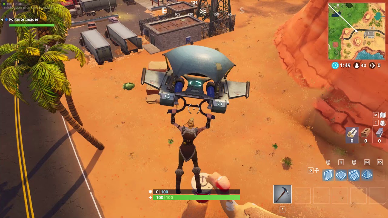 Secret Battle Star Fortnite Season 5 Week 4 Location (Road Trip Challenges) - Road Trip #4