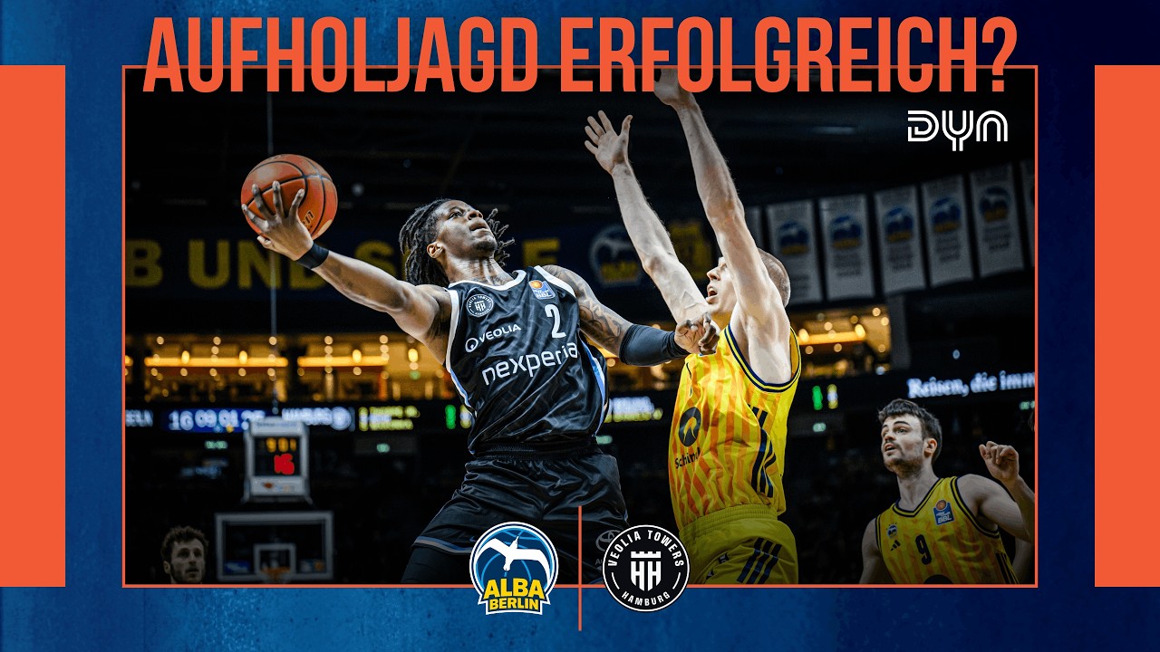 Highlights: ALBA BERLIN - Veolia Towers Hamburg | easyCredit BBL | Dyn Basketball