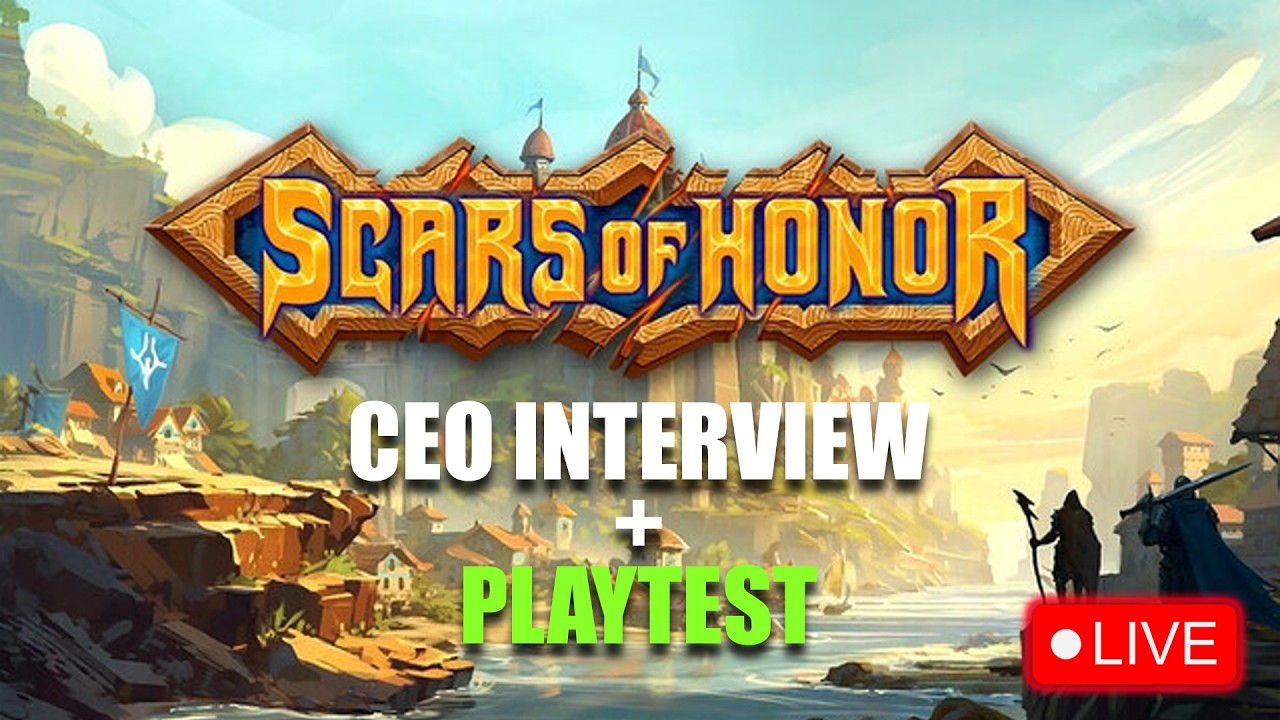 INTERVIEW W/ SCARS CEO THEN FIRST PLAYTHRU