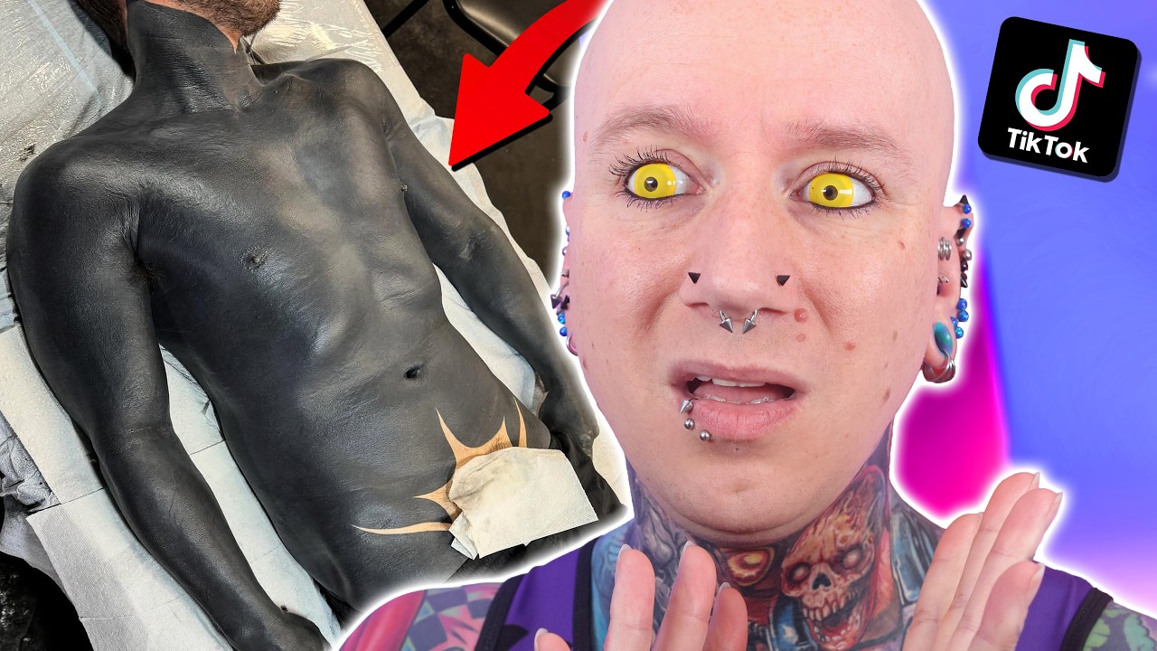 Full Blackout Tattooing You'll REGRET
