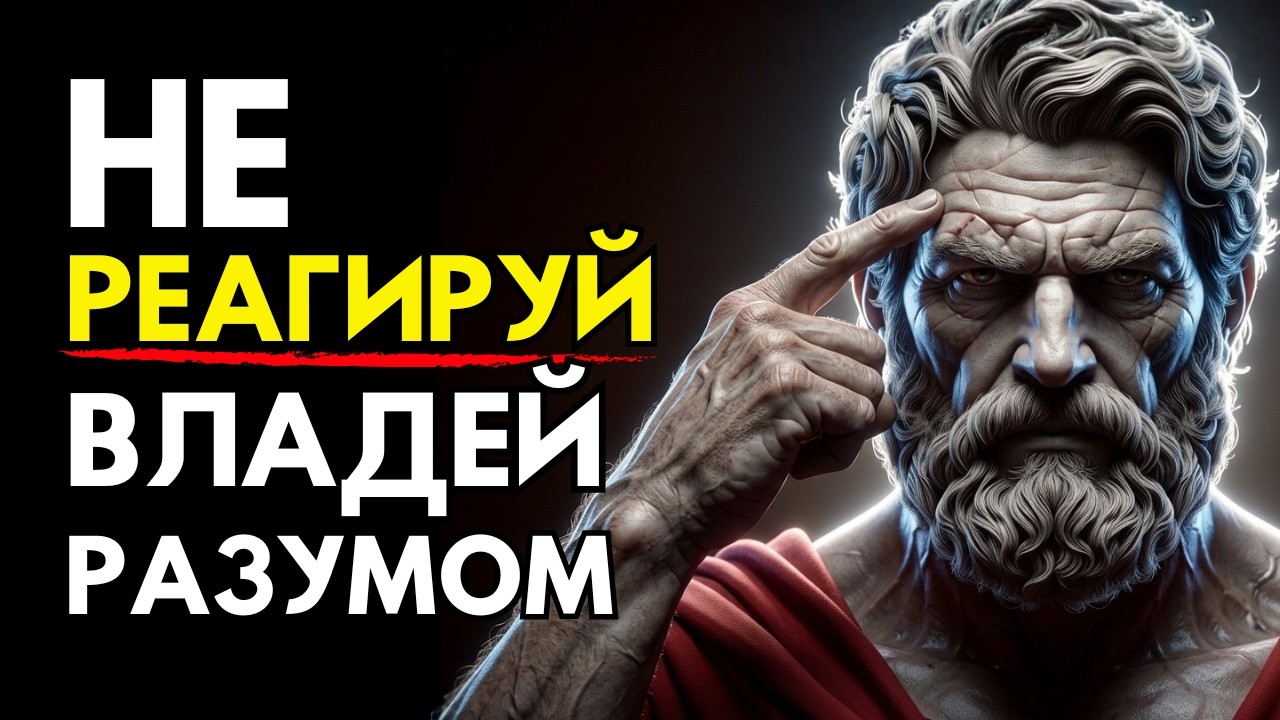НЕ РЕАГИРУЙ: 9 СТОИЧЕСКИХ ПРИВЫЧЕК, ЧТОБЫ УПРАВЛЯТЬ СВОИМ РАЗУМОМ В 2026 | СТОИЦИЗМ