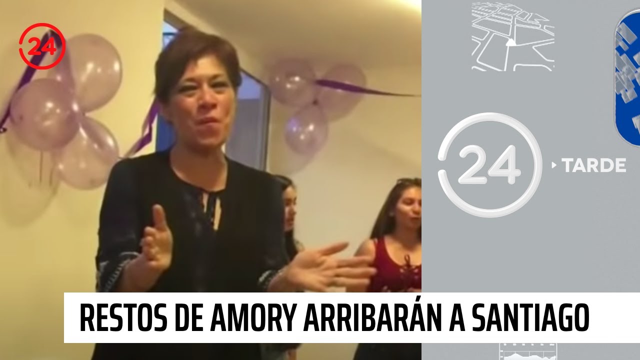 Restos de Amory Ojeda arribarán este viernes a Santiago | 24 Horas TVN Chile