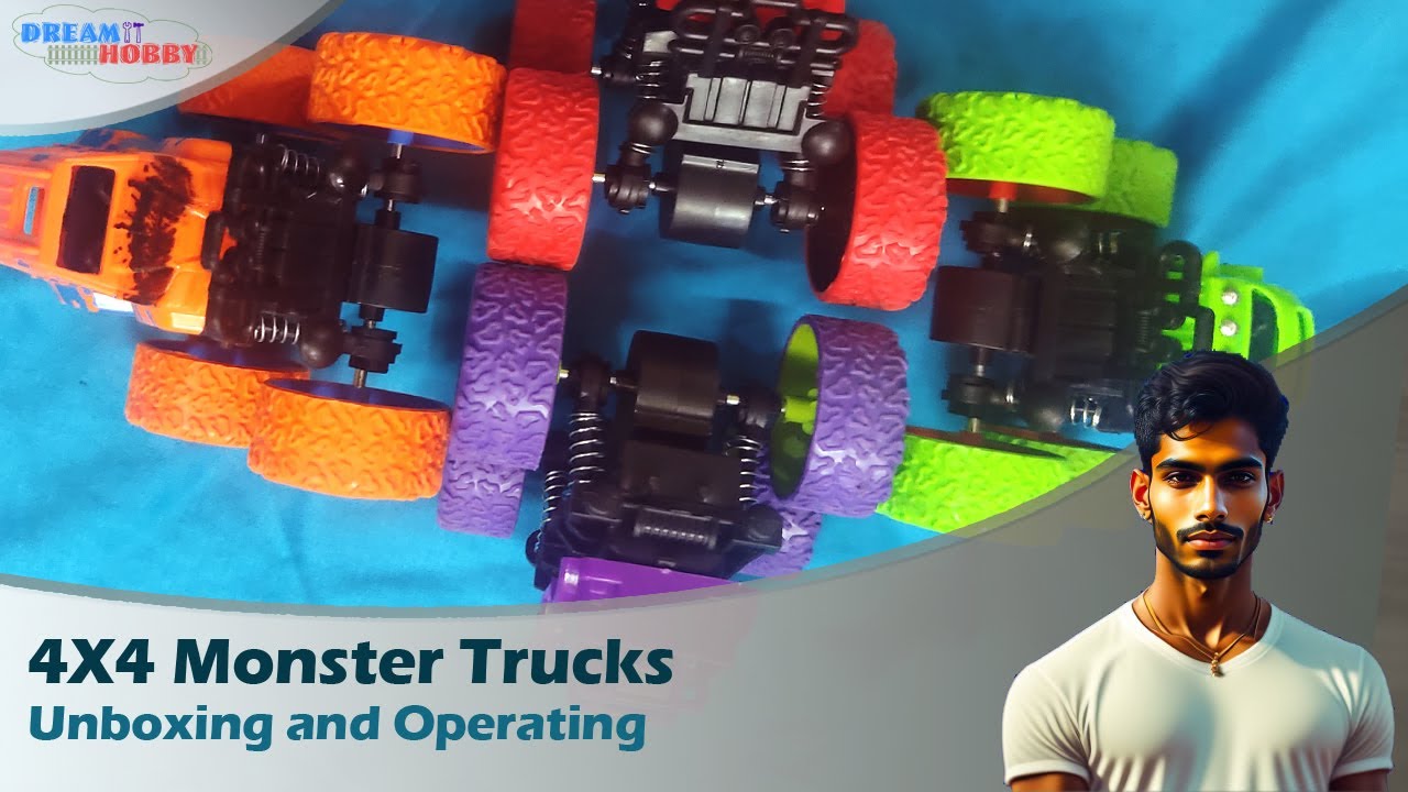 4X4 Monster Truck Unboxing and Operating | Like Thar
