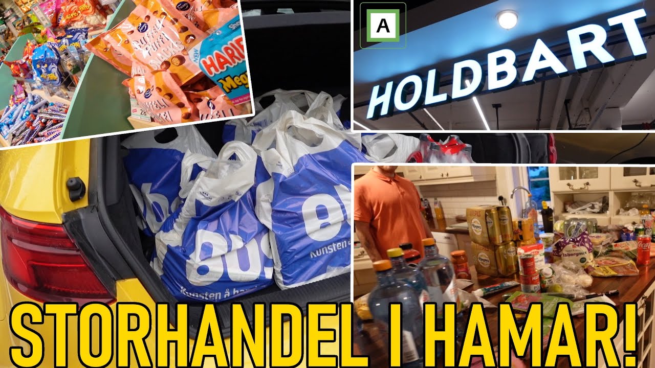 VLOG - STORHANDEL i HAMAR! (Coop obs, Holdbart, Normal +++)