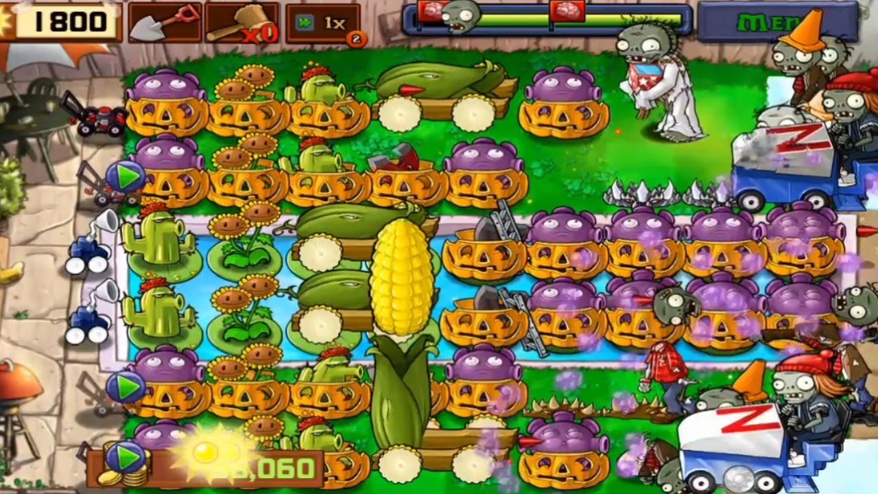 ENDLESS 🤾🤾🤾 Survival| Has anybody finished endless 😱 #plantsvszombies #games #zombie #plants #play 